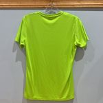 Lime Green Tech Shirt Woman's Short Sleeve Small Photo 2