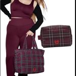 PINK - Victoria's Secret PINK QUILTED PUFFER TOTE BAG + MATCHING 
QUILTED TOILETRY BAG Photo 2