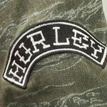 Hurley  | Camouflage Camo Denim Printed Button Down Jacket Size S Small Photo 4