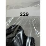 Free People We The Free Boyfriend Overalls Distressed Black Denim Women Size 27 Photo 5