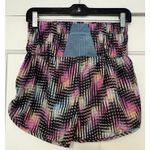 FP Movement "Way Home" Printed Shorts Active Workout Free People Size S Black Photo 3