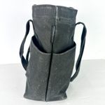 Dagne Dover Vida Organic Cotton Tote Laptop Bag Black Photo 3