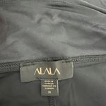 Alala Black Gold Glitter Metallic Sparkle Shine AthletIc Work Out Crop Leggings Photo 1