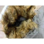 Woman Within WOMEN WITHIN Gray 3M Hooded Thinsulate Insulation Parka Coat with faux fur | 4x Photo 4