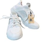 Madden NYC Women’s Rhinestone Athletic Sneaker Size 11 NWT White Photo 0