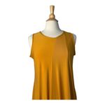 Antthony Original Asymmetrical Dress Mustard‎ Yellow Women Size Medium NWT Photo 3