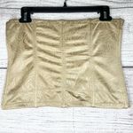 Maidenform Firm Control Shapewear Waist Cincher Corset Top Size XL Cream Floral Photo 9