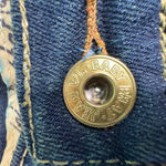 Baby Phat Y2K  Jeans Size 15‎ Rainbow Pocket Flap Embroidered Bootcut Denim Photo 3