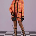 Gucci Wool Lame Tweed Jacket Size 42 Photo 1