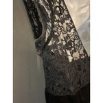 Banana Republic Dress Womens 6 Lace Cap Sleeve Sheath Cocktail Party Bow Detail Photo 9