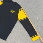 Vintage Wichita State Shockers Varsity Cheerleader Embroidered Ringer Sweater Black Size M Photo 7