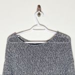 Vince Drop Shoulder loose knit Grey marled sweater sz S Photo 3