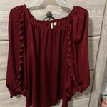 Est. 1946 Red long sleeve top Photo 1