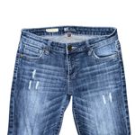 Kut From The Kloth  Cameron Straight Leg Cuffed Distressed Jeans Women’s Size 4 Photo 3