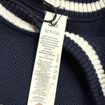 Alo Yoga Alo Navy and White Tennis Club Tank Top Photo 1