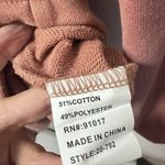 Solitaire Hoodie Womens M Floral Embroidered Full Zip Up Jacket Sweatshirt Boho Photo 3