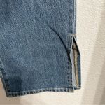 Old Navy Womens Jeans Denim Blue High Rise Curvy OG Loose Slit Ankle Size 6 Photo 7