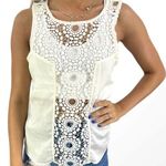 Chelsea28 Boho Crochet Lace Tank Photo 0