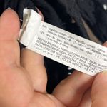 ZARA Black Boxy Eyelet Long Sleeve Jacket Top Photo 4