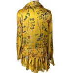 Alexis #700  Floral Ruffle Mini Dress In Yellow garden Photo 6