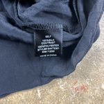 Greylin  Black Silk Camisole with Eyelet Ruffle 
Size: small Photo 3