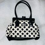 LULU Guinness Handbag Polka Dot Black Photo 1