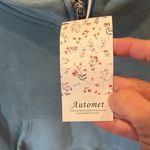 Comfy Hoodie Half Zip Scuba New Green Size M Photo 2