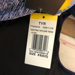 Tyr. Mantra Taylor Tank Top Tankini Medium Support UPF 50+ Blue XS 0-2 Photo 7