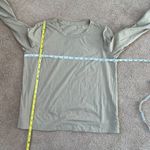 Lafayette 148  NY Cotton Jersey Modern Long Sleeve Tee Shirt Tan Medium FAB #J807 Photo 10