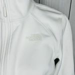 The North Face  Women’s White Windwall Fleece Jacket Full Zip Long Sleeve Sz M Photo 2
