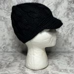 J.Crew Women’s  Wool Cable Knit Beanie Hat Black Photo 1