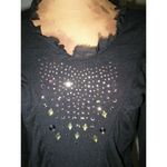 New Womens NWT Designer PF Paola Frani Top Sweater 8 Black Italy 44 Cashmere Sil Photo 1