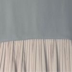 Atelier‎ Evene Paris Elegant Blue and White Women's pleated blouse sz small Photo 14