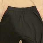Bershka Black and Red  Sporty jogger trouser pants Size XS Photo 4