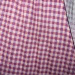 Urban Outfitters  UO Zina Gingham Wrap Midi Dress Medium Women’s Purple Photo 4