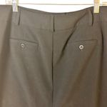 Ellen Tracy  Size 14 Midi Unlined Straight Skirt 15" Back Vent & Front Zipper Blk Photo 10
