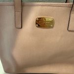 Michael Kors MICHAEL Jet Set Travel Tote Laptop Bag Ballet Pink Leather Photo 3