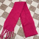 Anthropologie Bonnie Wrap Scarf Pink Fuzzy Soft Photo 2