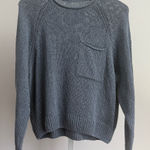 Outerknown Men's  Gray Cotton Blend Sweater‎ Photo 0