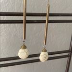 Park Lane White howlite Lolita dangle earrings drops Photo 1