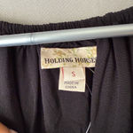 Holding Horses Women's  Blouse‎ Size S Black Photo 3