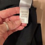 NYDJ  size S short sleeve basic black tshirt with cute ties at the sleeve GUC Photo 6