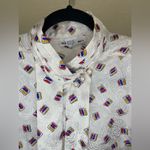 Alfred Dunner Vintage 1980’s long sleeve blouse with pearl buttons size 16 Photo 3