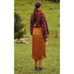 Farm Rio Rauti Beaded Sweater Small Turtleneck Aztec Knit Tassel Multicolor Top Photo 2