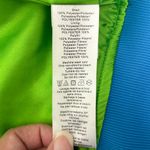 Burton Turquoise Blue Green Black Plaid Hooded Dry Ride Zip Up Collared Vest Photo 11