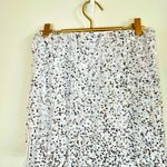 Fashion Women’s Silver Sequin Mini Skirt Size Small Party Glitter Stretch Waist White Photo 5