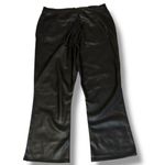 Pistola  Vegan Leather High Rise Pants in Black Women's Size 32 NWT Photo 1