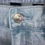 American Eagle Stovepipe Jeans Women 4 Short Wide Leg Stretch Light Wash Denim Photo 9