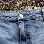 Time and Tru Blue Jean Shorts Distressed Cut Photo 4