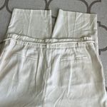 Chico's Chico’s high waisted pleated rope belt paperbag waist tapered ankle pants Photo 2